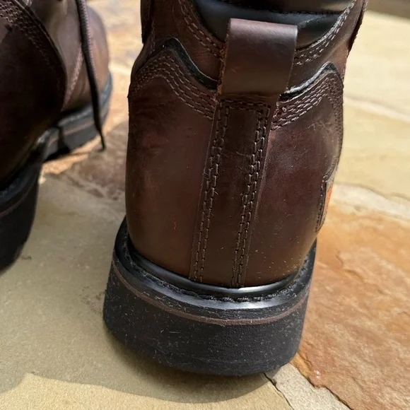 Timberland Pro Pit Boss 6” Work Boots Shoes Steel Toe 33034 Brown Size 9.5 M - Picture 15 of 15